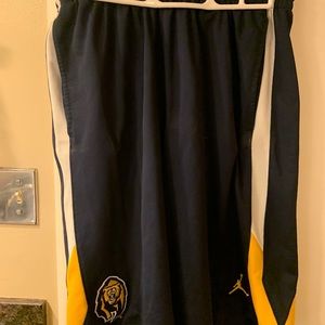 Cal state Jordan basketball shorts